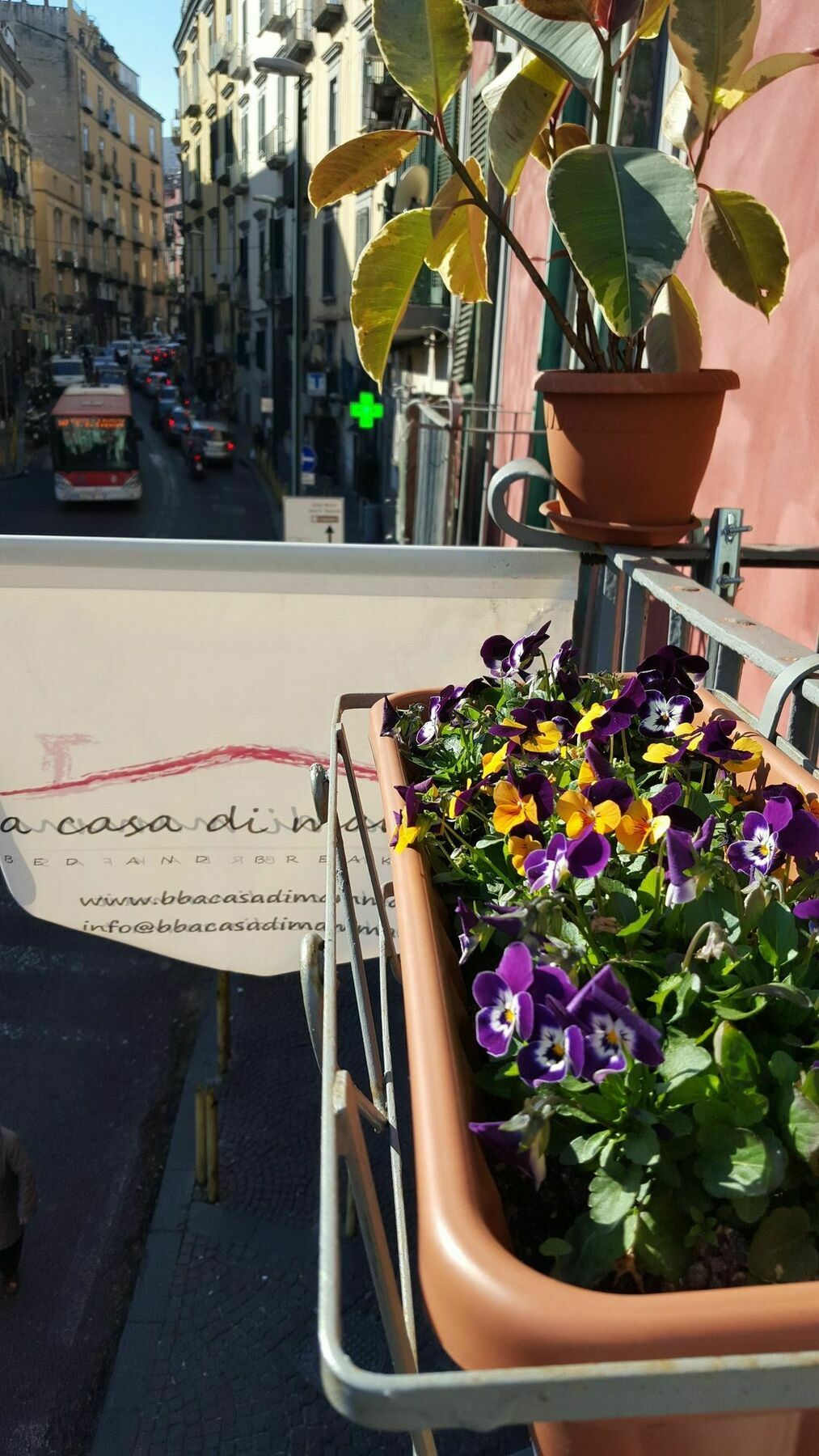 A Casa Di Mamma Panzió Nápoly Kültér fotó